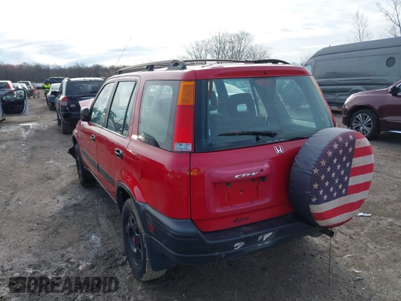 1999 Honda CR-V LX with VIN JHLRD1843XC022059, listed as a IAAI auction lot 41952836 with 199,589 mi miles. Bid and sale history available at carsss.com. Image 3.