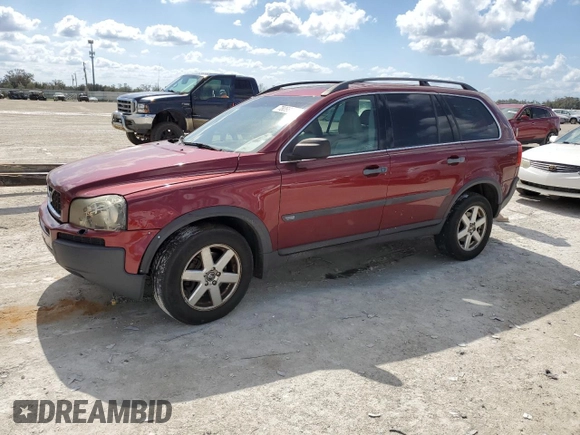 2006 Volvo XC90 with VIN YV4CM592761297819, listed as a Copart auction lot 41848745 with Not Provided miles and Non Repairable. Bid and sale history available at DreamBid. Image 1.