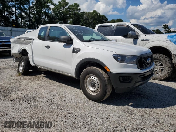 2023 Ford Ranger XL with VIN 1FTER1EH7PLE21853, listed as a Copart auction lot 68131704 with 9,239 mi miles and Salvage title. Bid and sale history available at DreamBid. Image 4.