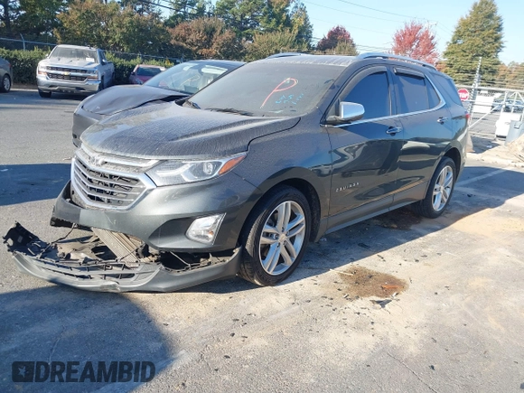 2018 Chevrolet Equinox Premier with VIN 3GNAXNEX7JS508096, listed as a IAAI auction lot 40656660 with 136,312 mi miles. Bid and sale history available at carsss.com. Image 17.