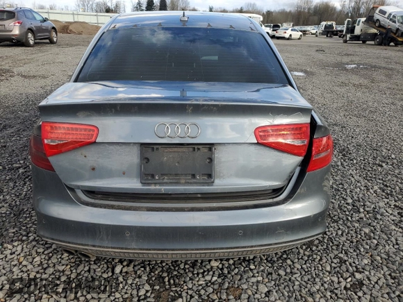 2015 Audi A4 Premium Plus with VIN WAUFFAFL3FN024995, listed as a Copart auction lot 44560935 with 0 mi miles and Salvage Title. Bid and sale history available at carsss.com. Image 6.
