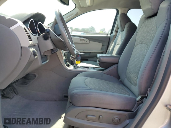 2012 Chevrolet Traverse 1LT with VIN 1GNKRGED5CJ317488, listed as a Copart auction lot 52741925 with 163,422 mi miles and Salvage Title. Bid and sale history available at DreamBid. Image 7.