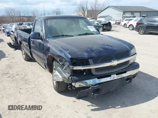 2005 Chevrolet Silverado 1500 with VIN 1GCEC14X05Z358521, listed as a IAAI auction lot 41904914 with 144,170 mi miles and . Bid and sale history available at DreamBid. Image 1.