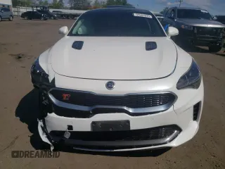 2018 Kia Stinger Premium with VIN KNAE25LA2J6026466, listed as a Copart auction lot 55504895 with 96,032 mi miles and Salvage Title. Bid and sale history available at DreamBid. Image 5.