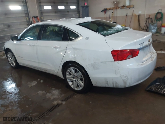 2016 Chevrolet Impala LS with VIN 2G11X5SA8G9156766, listed as a IAAI auction lot 41333119 with 78,222 mi miles. Bid and sale history available at carsss.com. Image 3.