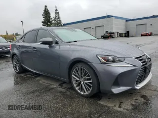 2019 Lexus IS with VIN JTHBA1D2XK5090799, listed as a Copart auction lot 48598785 with 22,079 mi miles and Salvage Title. Bid and sale history available at carsss.com. Image 4.