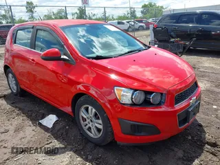 2012 Chevrolet Sonic LT with VIN 1G1JC6SHXC4147031, listed as a IAAI auction lot 42343093 with 165,386 mi miles and . Bid and sale history available at DreamBid. Image 1.