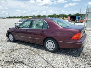 2001 Lexus LS 430 z VIN JTHBN30F410026620, wystawiony jako Copart lot #56330185 z przebiegiem 98 650 mil mil oraz Szkoda całkowita • Salvage title. Historia ofert i sprzedaży dostępna na DreamBid. Obrazek 2.