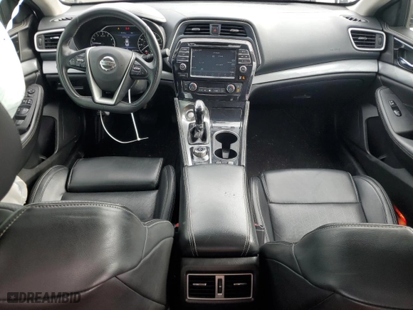 2018 Nissan Maxima SL with VIN 1N4AA6AP2JC385454, listed as a Copart auction lot 47820185 with 45,174 mi miles and Salvage Title. Bid and sale history available at carsss.com. Image 8.