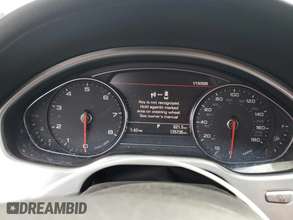 2013 Audi A8 3.0L z VIN WAUAGAFD7DN001507, wystawiony jako Copart lot #82858154 z przebiegiem 125 735 mil mil oraz Czysty tytuł • Clean title. Historia ofert i sprzedaży dostępna na DreamBid. Obrazek 9.
