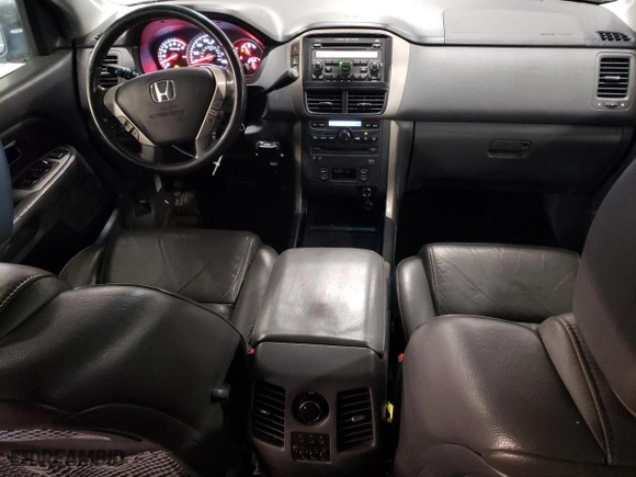 2006 Honda Pilot EX-L with RES with VIN 2HKYF18676H554339, listed as a Copart auction lot 44935225 with 225,171 mi miles and Salvage Title. Bid and sale history available at carsss.com. Image 8.