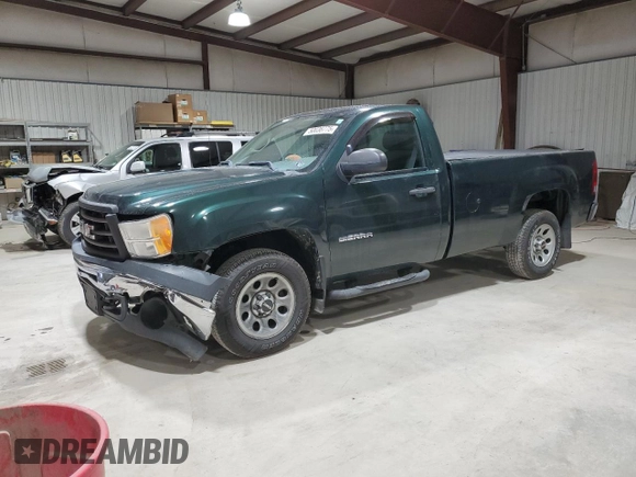 2011 GMC Sierra 1500 Work Truck z VIN 1GTN1TEX9BZ137849, wystawiony jako Copart lot #50036775 z przebiegiem 92 033 mil mil oraz Szkody całkowita. Historia ofert i sprzedaży dostępna na DreamBid. Obrazek 1.