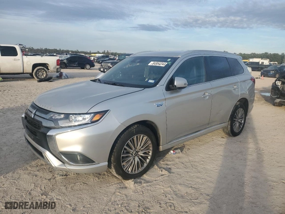 2020 Mitsubishi Outlander PHEV SEL with VIN JA4J24A51LZ009364, listed as a Copart auction lot 84954244 with 63,404 mi miles and Salvage Title. Bid and sale history available at carsss.com. Image 1.