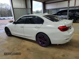 2017 BMW 3 Series 330e iPerformance with VIN WBA8E1C32HA030006, listed as a Copart auction lot 51316795 with 86,293 mi miles and Clean Title. Bid and sale history available at carsss.com. Image 2.