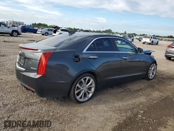 2015 Cadillac ATS Premium with VIN 1G6AF5SX1F0123294, listed as a Copart auction lot 74200964 with 59,652 mi miles and Salvage Title. Bid and sale history available at carsss.com. Image 3.