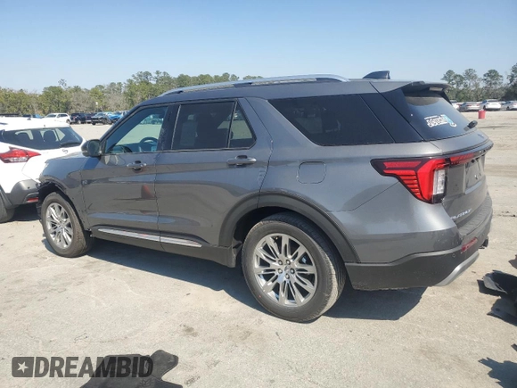 2025 Ford Explorer z VIN 1FMUK7HH8SGA42632, wystawiony jako Copart lot #46308475 z przebiegiem 470 mil mil oraz Szkoda całkowita • Salvage title. Historia ofert i sprzedaży dostępna na DreamBid. Obrazek 2.