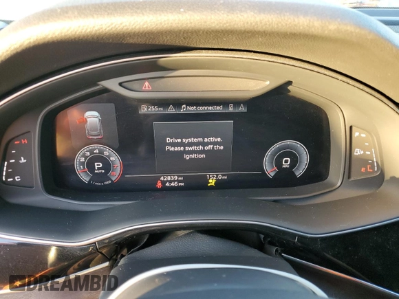 2019 Audi Q8 Premium Plus with VIN WA1EVAF14KD022411, listed as a Copart auction lot 82133294 with 42,839 mi miles and Salvage Title. Bid and sale history available at carsss.com. Image 9.