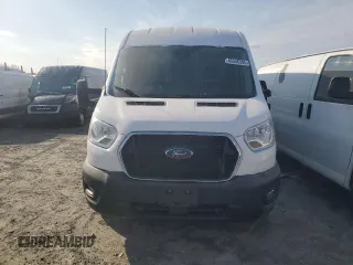 2022 Ford Transit Cargo with VIN 1FTBR1C82NKA17027, listed as a Copart auction lot 45346305 with 45,358 mi miles and Salvage Title. Bid and sale history available at DreamBid. Image 5.