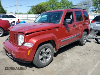2008 Jeep Liberty Sport z VIN 1J8GN28K68W143375, wystawiony jako Copart lot #56186215 z przebiegiem 64 472 mil mil oraz Szkody całkowita. Historia ofert i sprzedaży dostępna na DreamBid. Obrazek 1.