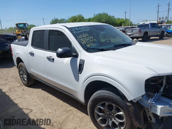 2023 Ford Maverick XL with VIN 3FTTW8E96PRA49795, listed as a IAAI auction lot 41960785 with 27,638 mi miles and . Bid and sale history available at DreamBid. Image 14.