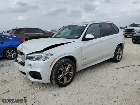 2017 BMW X5 xDrive40e iPerformance with VIN 5UXKT0C30H0V96680, listed as a Copart auction lot 51239375 with 61,868 mi miles and Salvage Title. Bid and sale history available at carsss.com. Image 1.