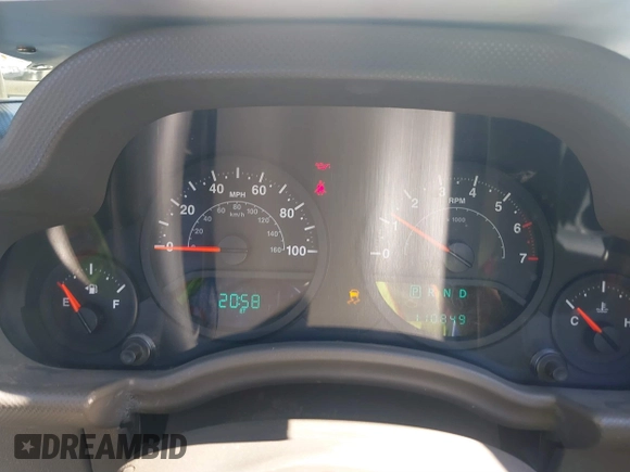 2007 Jeep Wrangler Unlimited X with VIN 1J4GB39147L133997, listed as a IAAI auction lot 41676009 with 110,849 mi miles and . Bid and sale history available at DreamBid. Image 7.