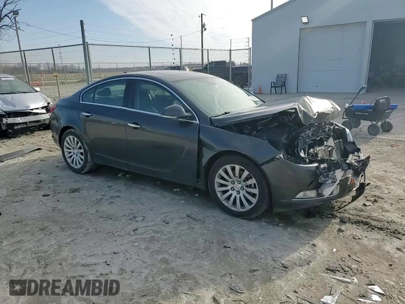 2013 Buick Regal Turbo Premium 1 with VIN 2G4GS5EV8D9159415, listed as a Copart auction lot 51696405 with 127,840 mi miles and Salvage Title. Bid and sale history available at carsss.com. Image 10.