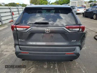 2020 Toyota RAV4 XLE with VIN 2T3W1RFV1LC034366, listed as a Copart auction lot 61774875 with 77,335 mi miles and Salvage title. Bid and sale history available at DreamBid. Image 6.