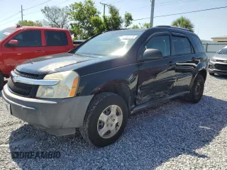 2005 Chevrolet Equinox LS z VIN 2CNDL23F356017146, wystawiony jako Copart lot #57481175 z przebiegiem 152 999 mil mil oraz Szkody całkowita. Historia ofert i sprzedaży dostępna na DreamBid. Obrazek 1.