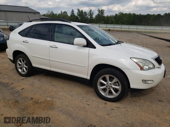 2009 Lexus RX 350 with VIN 2T2HK31U99C112925, listed as a Copart auction lot 54580055 with 168,329 mi miles and Clean Title. Bid and sale history available at DreamBid. Image 4.