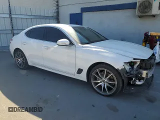 2023 Genesis G70 2.0T with VIN KMTG34TA7PU116513, listed as a Copart auction lot 78264654 with 18,776 mi miles and Salvage Title. Bid and sale history available at DreamBid. Image 4.