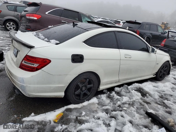 2012 Mercedes-Benz C-Class C 250 with VIN WDDGJ4HB8CF801890, listed as a Copart auction lot 45351235 with 92,713 mi miles and Clean Title. Bid and sale history available at carsss.com. Image 3.