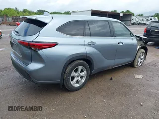 2021 Toyota Highlander L with VIN 5TDZZRAH8MS032512, listed as a IAAI auction lot 42364573 with 73,004 mi miles and . Bid and sale history available at DreamBid. Image 4.