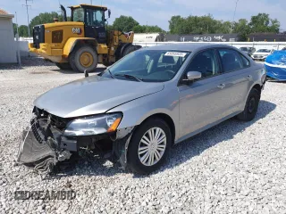 2014 Volkswagen Passat S with VIN 1VWAP7A3XEC024410, listed as a Copart auction lot 65055935 with 118,076 mi miles and Clean title. Bid and sale history available at DreamBid. Image 1.