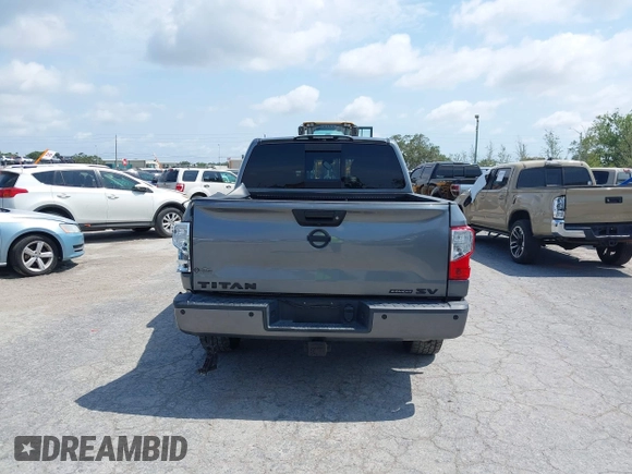 2018 Nissan Titan SV with VIN 1N6AA1E6XJN525640, listed as a IAAI auction lot 42139103 with 88,338 mi miles and . Bid and sale history available at DreamBid. Image 16.