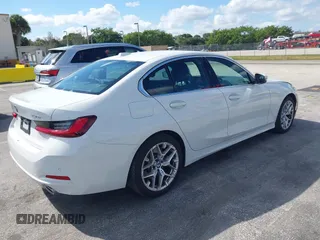 2025 BMW 3 Series 330i with VIN 3MW69CW02S8E96501, listed as a IAAI auction lot 41501968 with 10,864 mi miles and . Bid and sale history available at carsss.com. Image 4.