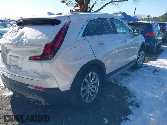 2022 Cadillac XT4 AWD Premium Luxury with VIN 1GYFZDR4XNF139337, listed as a IAAI auction lot 41326816 with 26,823 mi miles and . Bid and sale history available at carsss.com. Image 4.