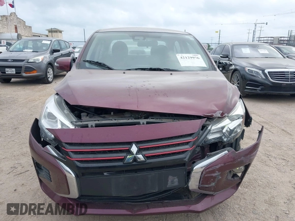 2021 Mitsubishi Mirage SE с VIN ML32FVFJ9MHF01230, выставлен на аукционе IAAI как лот 42129976 с пробегом 80 789 миль миль и . История ставок и продаж доступна на DreamBid. Изображение 12.