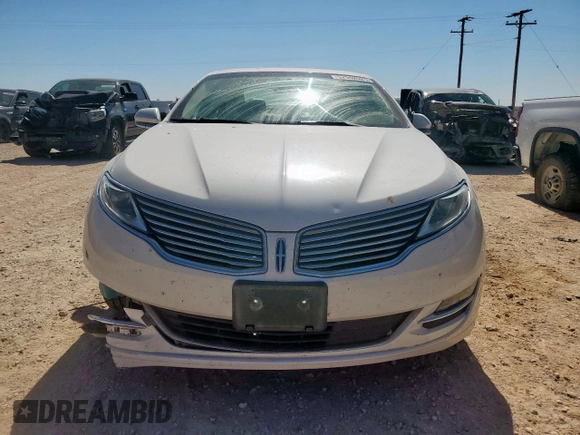 2015 Lincoln MKZ with VIN 3LN6L2G96FR619658, listed as a Copart auction lot 57562025 with 157,391 mi miles and Salvage title. Bid and sale history available at DreamBid. Image 5.