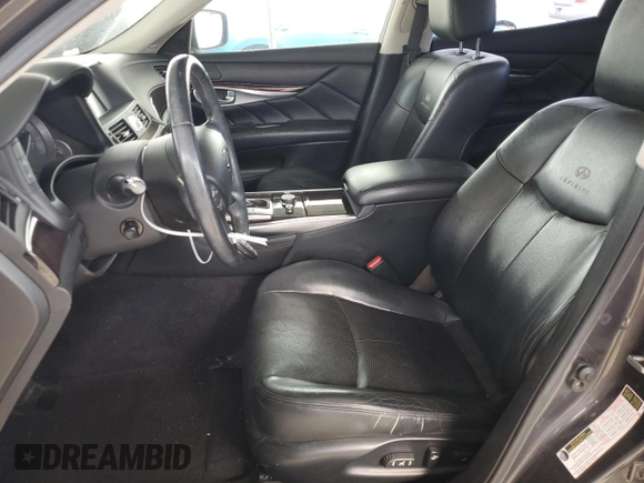 2012 Infiniti M37 with VIN JN1BY1AP4CM332526, listed as a Copart auction lot 53115355 with 90,558 mi miles and Salvage Title. Bid and sale history available at carsss.com. Image 7.