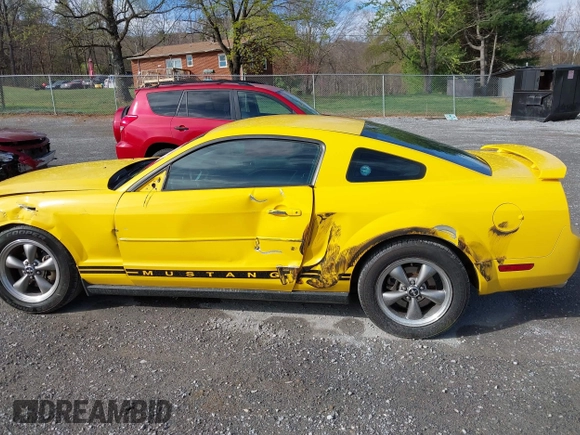 2006 Ford Mustang Standard with VIN 1ZVFT80N065243991, listed as a IAAI auction lot 41900624 with 149,041 mi miles. Bid and sale history available at carsss.com. Image 14.