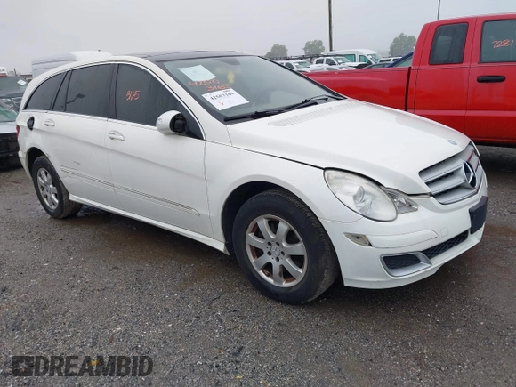 2007 Mercedes-Benz R 3.5L with VIN 4JGCB65E77A049100, listed as a IAAI auction lot 42503165 with 167,129 mi miles and . Bid and sale history available at DreamBid. Image 1.