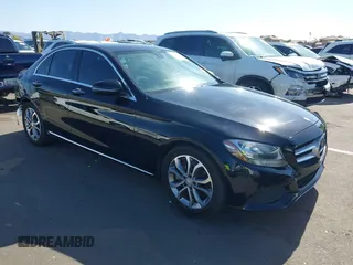 2016 Mercedes-Benz C 300 with VIN 55SWF4JB4GU174051, listed as a IAAI auction lot 42147062 with 110,390 mi miles and . Bid and sale history available at DreamBid. Image 1.