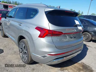 2023 Hyundai Santa Fe Calligraphy with VIN 5NMS54AL2PH560512, listed as a IAAI auction lot 39492126 with 6,379 mi miles and . Bid and sale history available at DreamBid. Image 3.