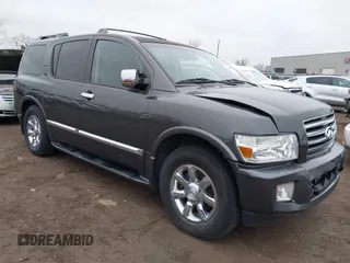 2007 Infiniti QX56 with VIN 5N3AA08C67N801662, listed as a IAAI auction lot 41546614 with 188,056 mi miles. Bid and sale history available at carsss.com. Image 1.