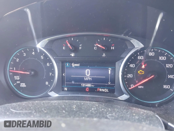 2020 Chevrolet Equinox LT with VIN 2GNAXJEV4L6191855, listed as a IAAI auction lot 42115036 with 131,489 mi miles and . Bid and sale history available at DreamBid. Image 7.