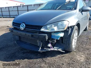 2015 Volkswagen Golf TSI SEL with VIN 3VW217AU1FM095204, listed as a IAAI auction lot 41970297 with 96,338 mi miles. Bid and sale history available at carsss.com. Image 6.