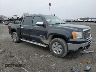2012 GMC Sierra 1500 SLE with VIN 3GTP2VE74CG232581, listed as a Copart auction lot 46807195 with 223,694 mi miles and Clean Title. Bid and sale history available at DreamBid. Image 4.