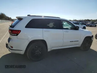 2021 Jeep Grand Cherokee Limited X with VIN 1C4RJFBG4MC668843, listed as a Copart auction lot 45324555 with 50,066 mi miles and Salvage title. Bid and sale history available at DreamBid. Image 3.