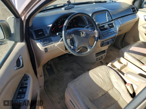 2007 Honda Odyssey EX-L with VIN 5FNRL38757B056657, listed as a Copart auction lot 54146975 with 172,157 mi miles and Clean Title. Bid and sale history available at carsss.com. Image 8.